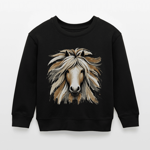 Kids Organic Cotton Sweatshirt (Canvas Horse) - Tiny Tugz™