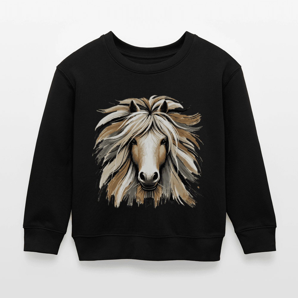 Kids Organic Cotton Sweatshirt (Canvas Horse) - Tiny Tugz™