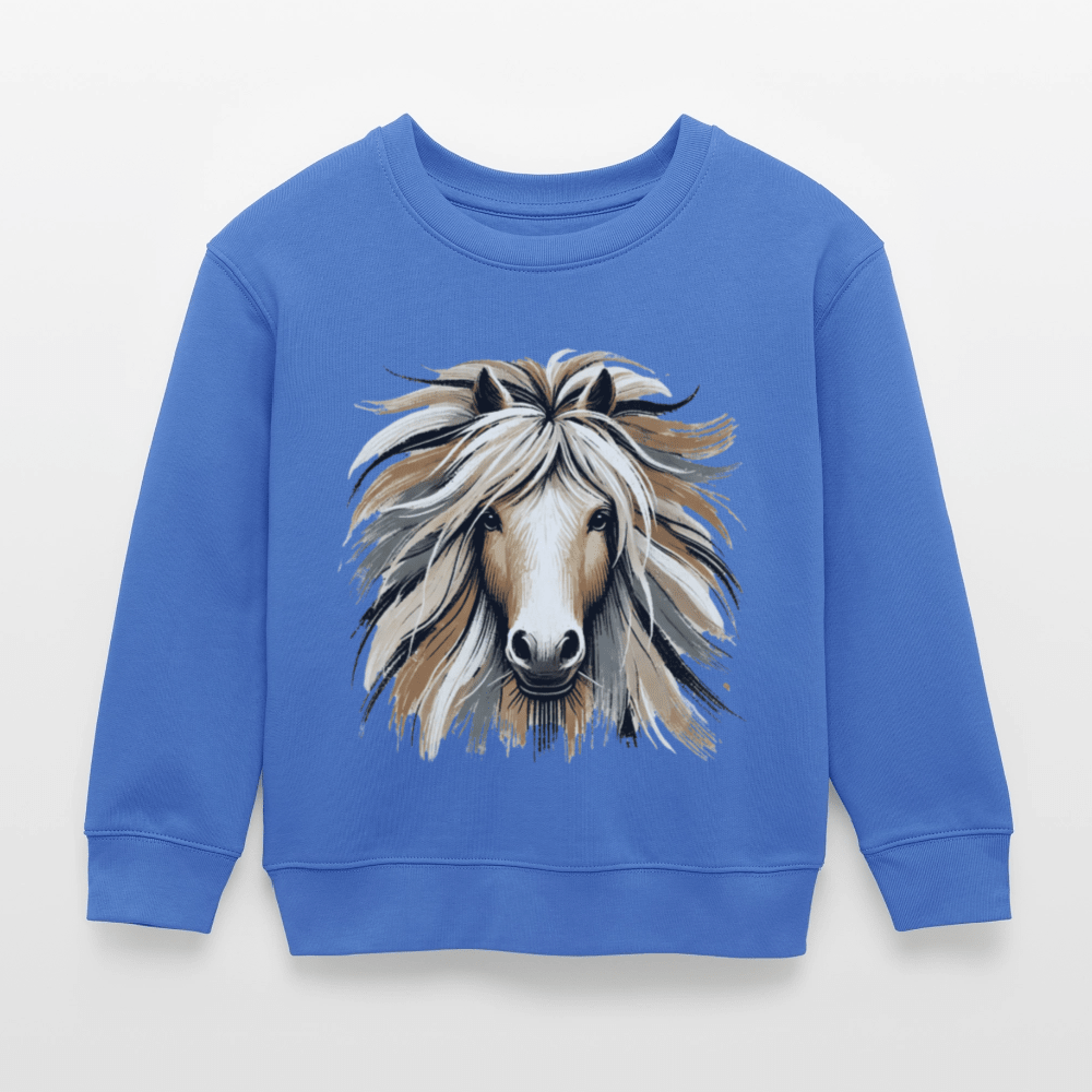 Kids Organic Cotton Sweatshirt (Canvas Horse) - Tiny Tugz™