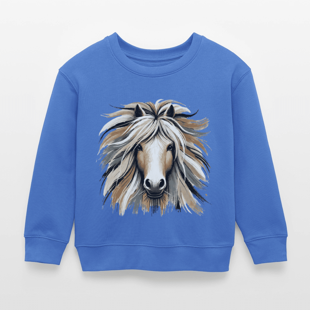 Kids Organic Cotton Sweatshirt (Canvas Horse) - Tiny Tugz™
