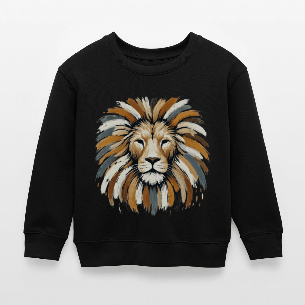 Kids Organic Cotton Sweatshirt (Canvas Lion) - Tiny Tugz™