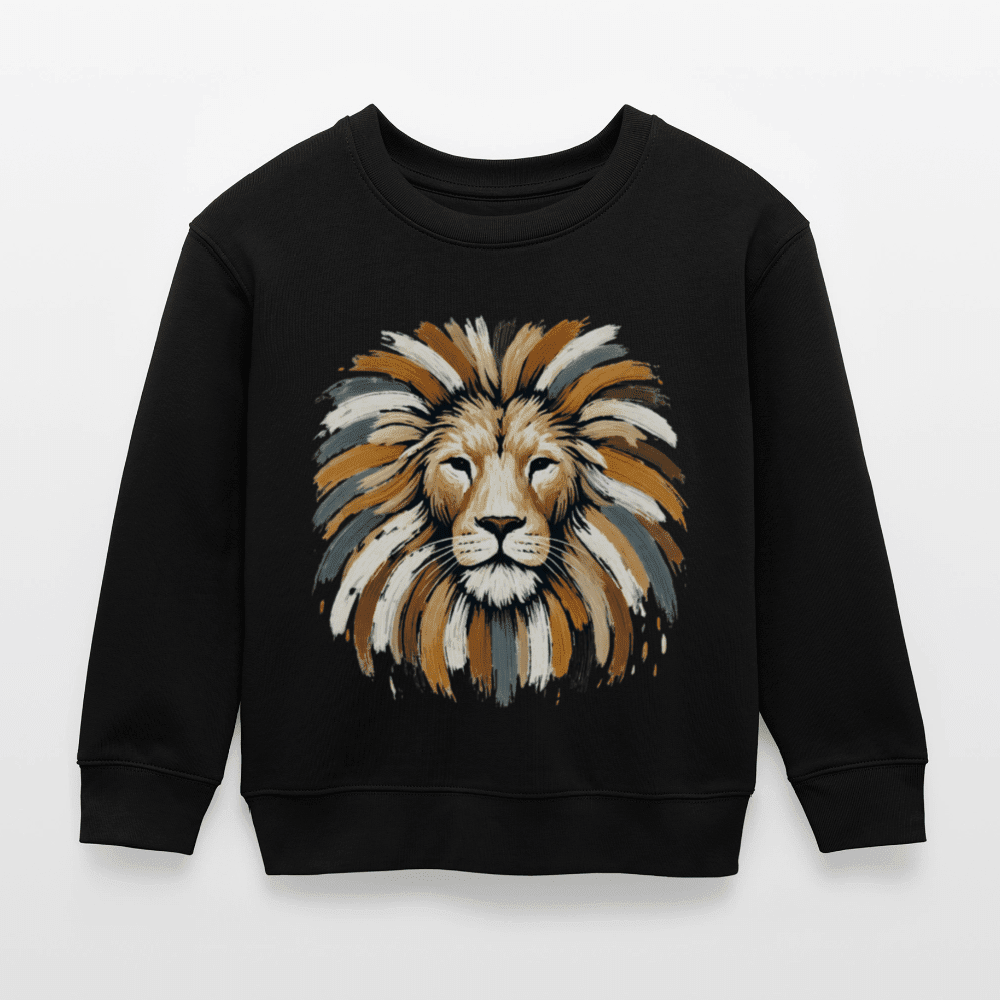Kids Organic Cotton Sweatshirt (Canvas Lion) - Tiny Tugz™