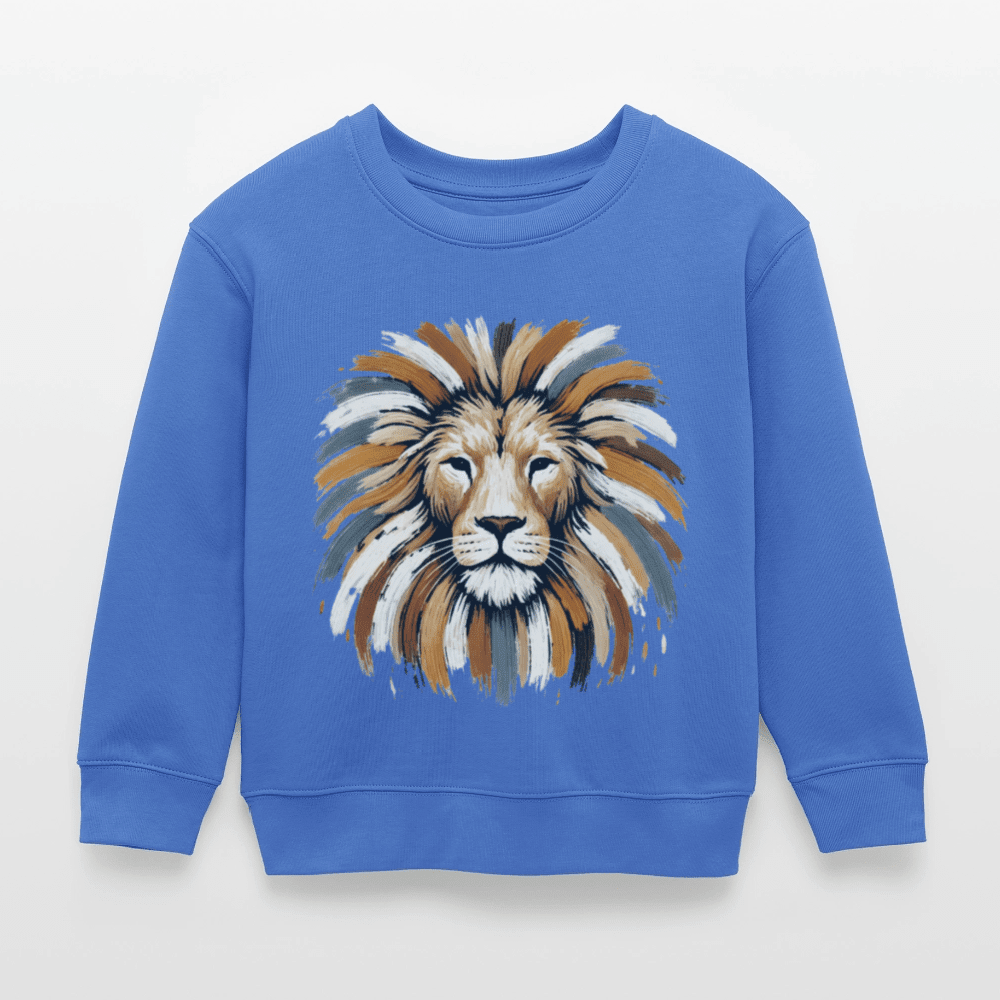 Kids Organic Cotton Sweatshirt (Canvas Lion) - Tiny Tugz™