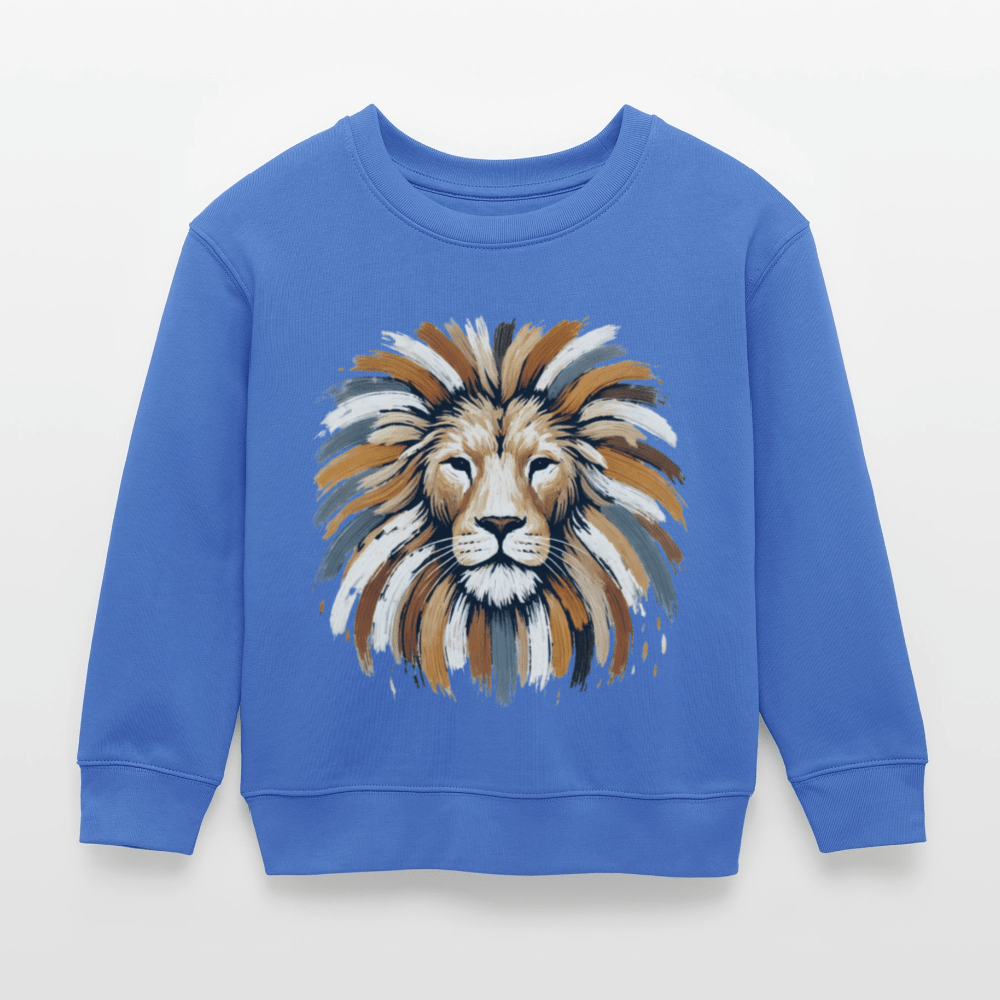 Kids Organic Cotton Sweatshirt (Canvas Lion) - Tiny Tugz™