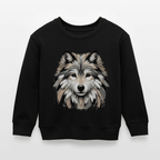 Kids Organic Cotton Sweatshirt (Canvas Wolf) - Tiny Tugz™