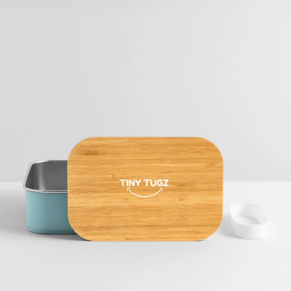 Kids’ Stainless Steel & Bamboo Lunch Box - Tiny Tugz™