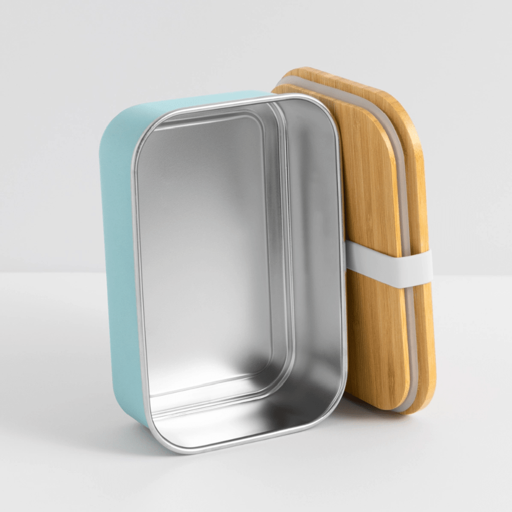 Kids’ Stainless Steel & Bamboo Lunch Box - Tiny Tugz™