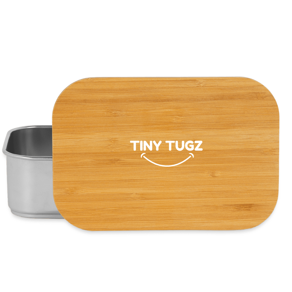 Kids’ Stainless Steel & Bamboo Lunch Box - Tiny Tugz™
