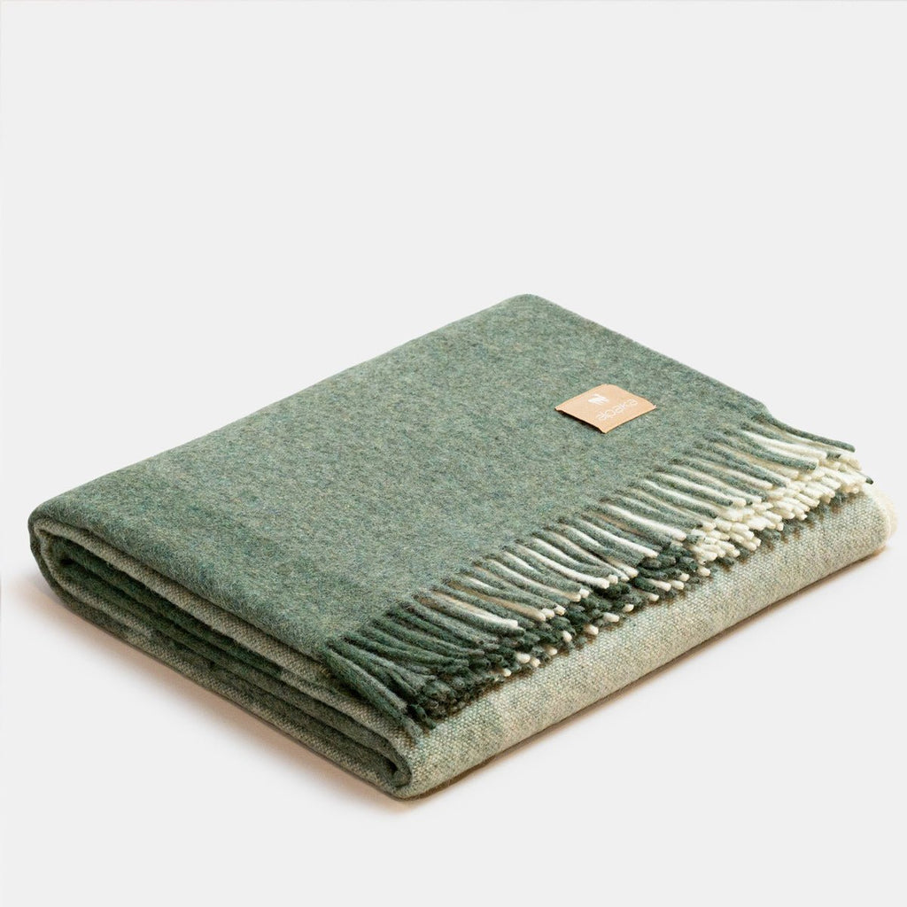 Kids Tartan Recycled Alpaca Wool Blanket Classic Check (150 x 200cm) - Tiny Tugz™
