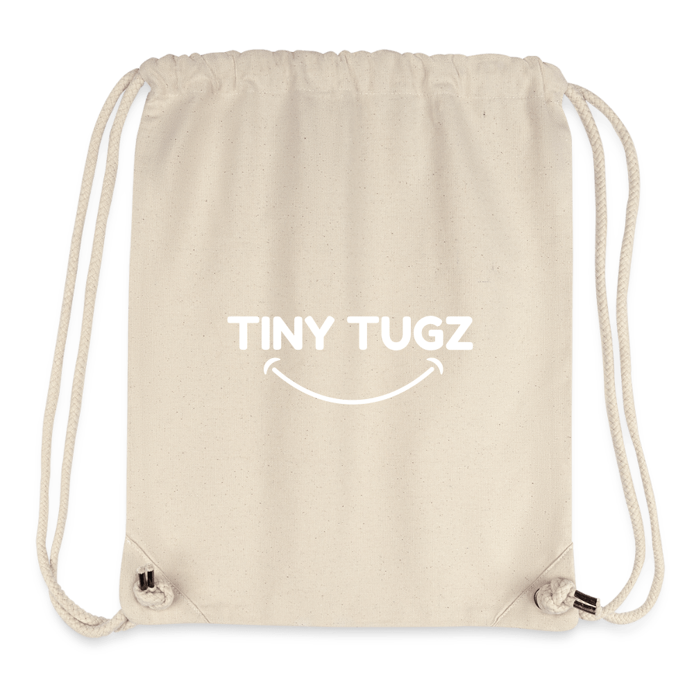 Kids & Teens Recycled Cotton Blend String Bag - Tiny Tugz™