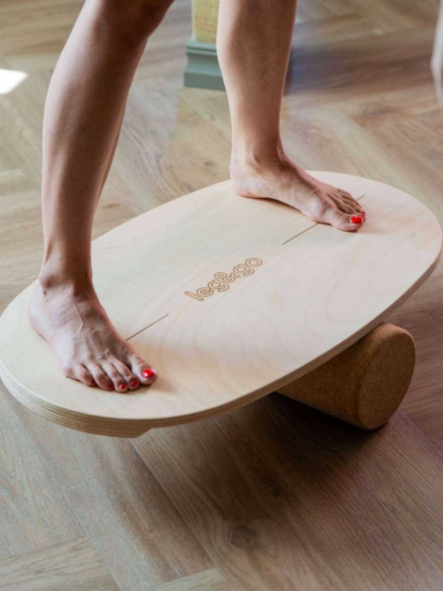 Kids & Teens Round Balance Board & Roller Set (Medium) - Tiny Tugz™
