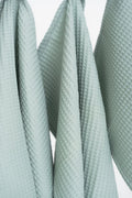 Kids’ Waffle Cotton Towel Collection (Sage Green) – 100% Cotton, Handmade - Tiny Tugz™
