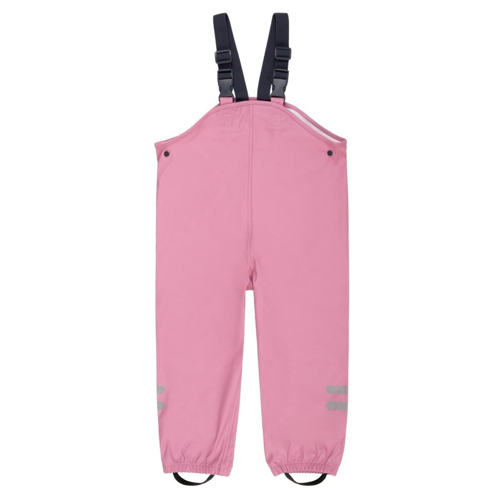 Kids’ Waterproof Rain Dungarees – Pink - Tiny Tugz™
