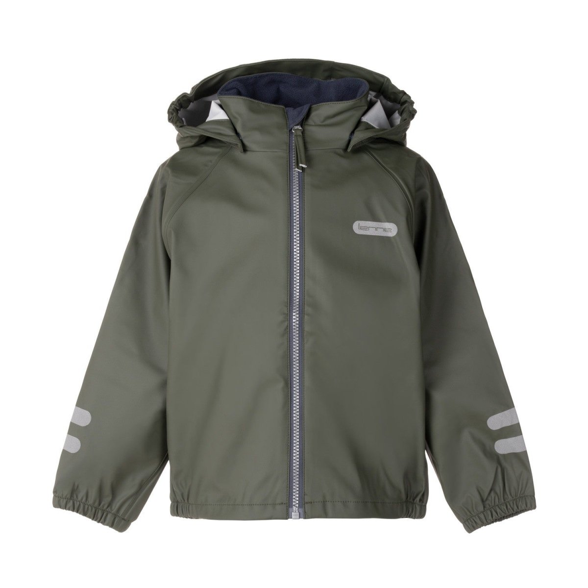 Kids’ Waterproof Rain Jacket – Green - Tiny Tugz™