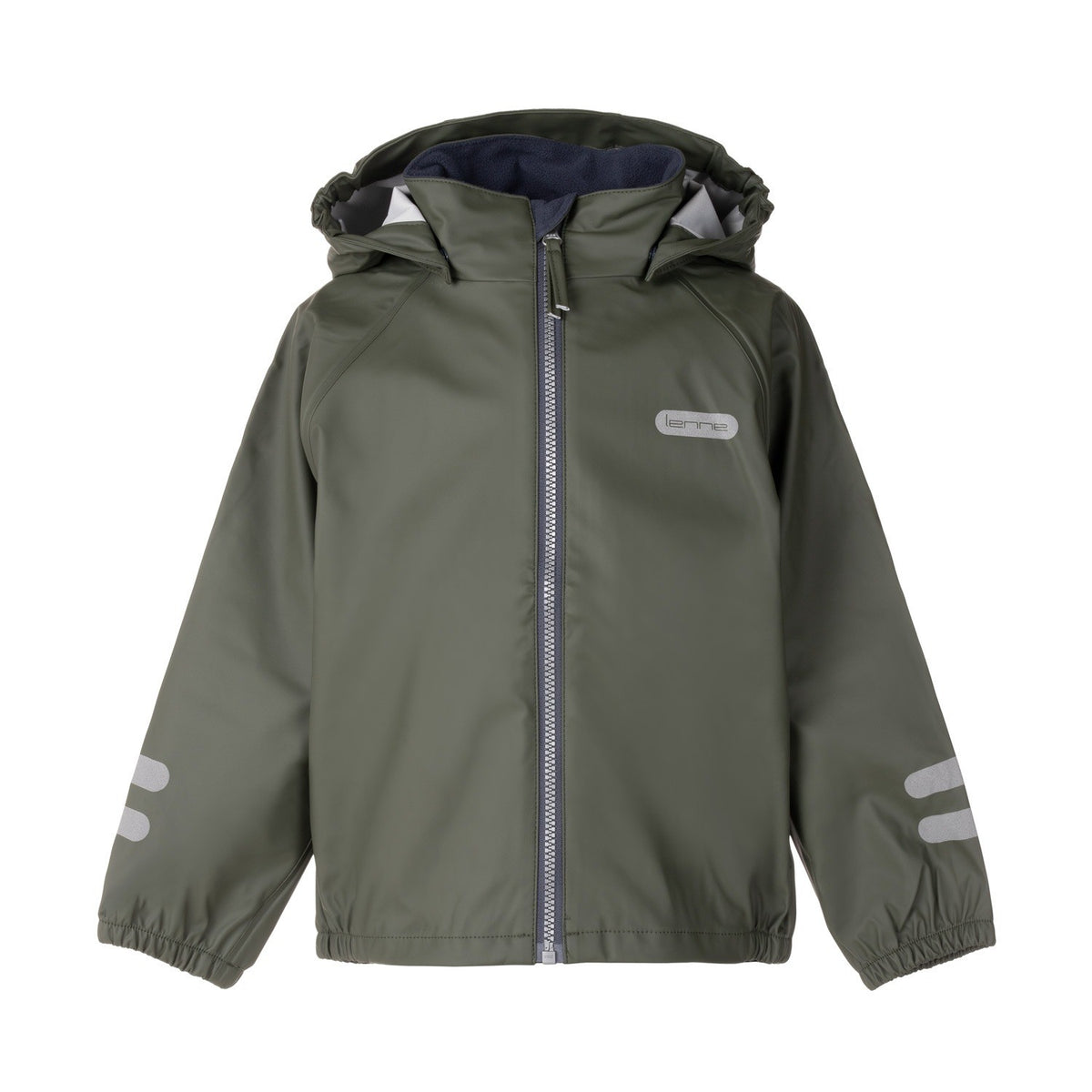 Kids’ Waterproof Rain Jacket – Green - Tiny Tugz™