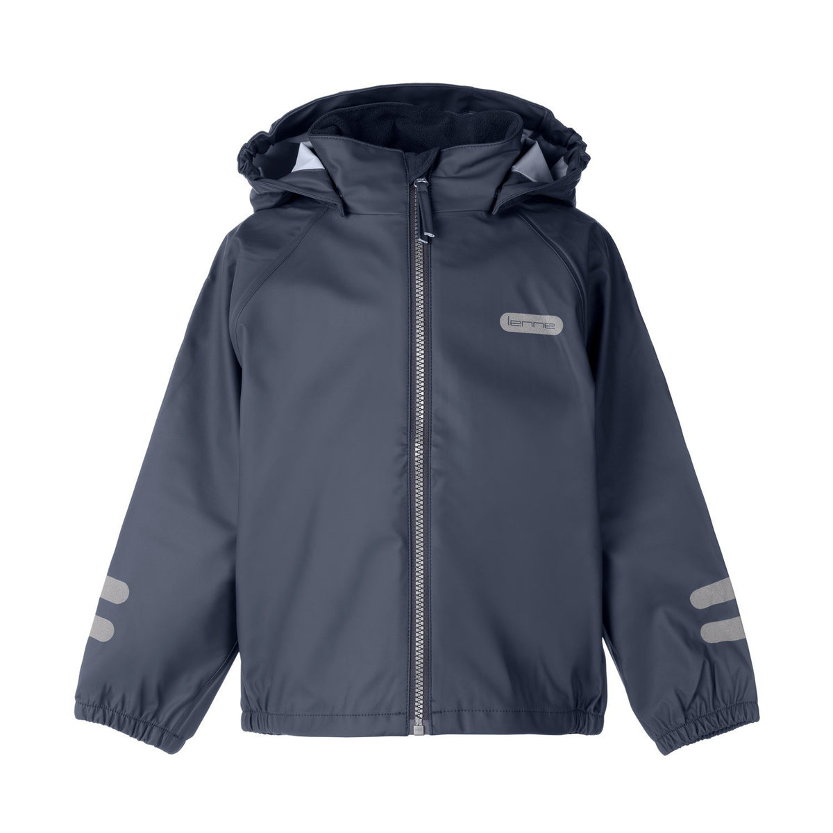 Kids’ Waterproof Rain Jacket – Navy Blue - Tiny Tugz™
