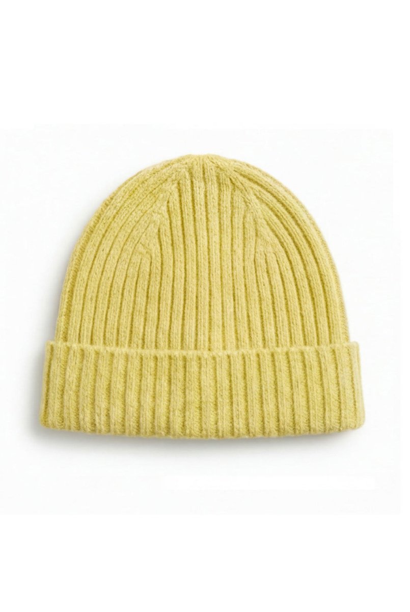 Knitted Merino Wool Baby Hat - Lemonade - Tiny Tugz™