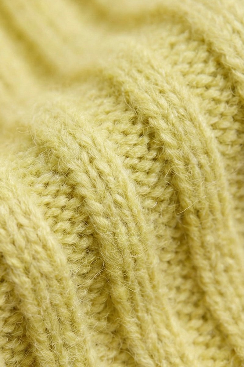 Knitted Merino Wool Baby Hat - Lemonade - Tiny Tugz™