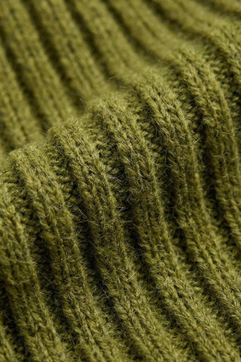 Knitted Merino Wool Baby Hat - Pickle - Tiny Tugz™