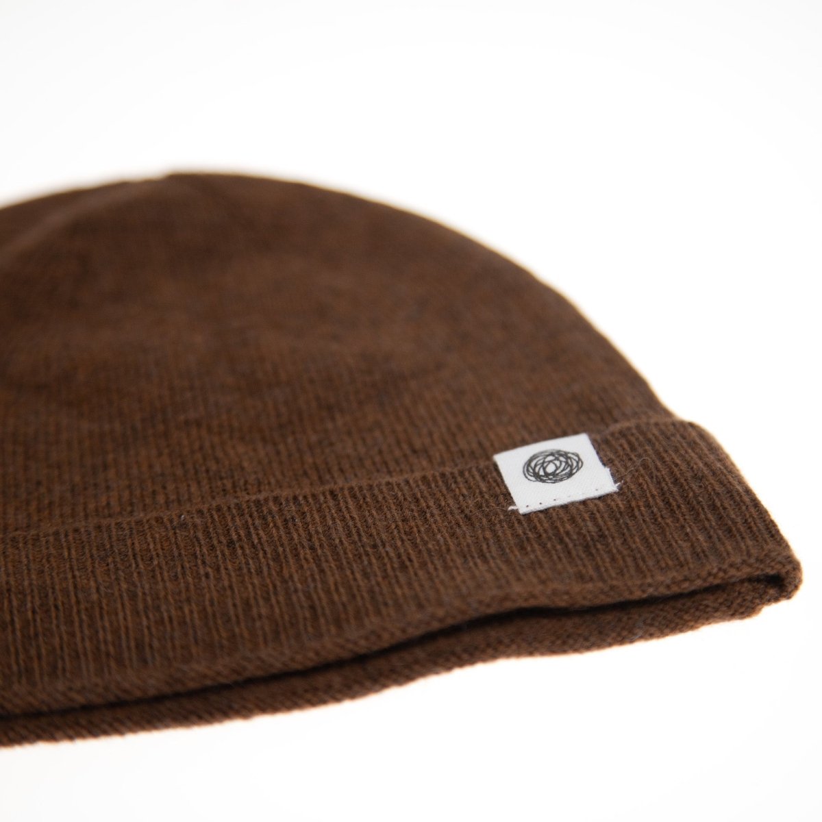 Knitted Wool Baby Hat - Merino Wool - Brunette - Tiny Tugz™