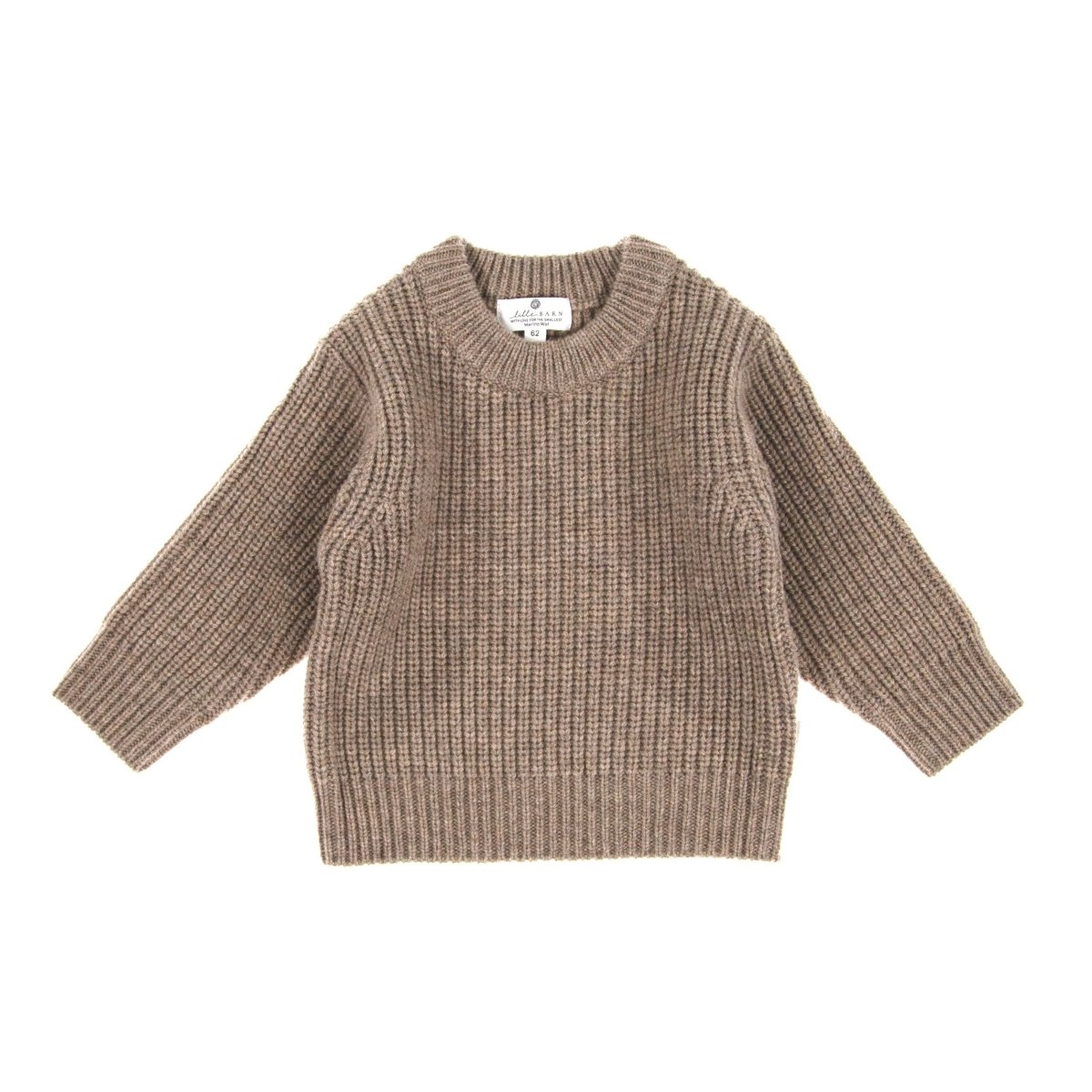 Knitted Wool Baby Sweater - Merino Wool - Cobble - Tiny Tugz™