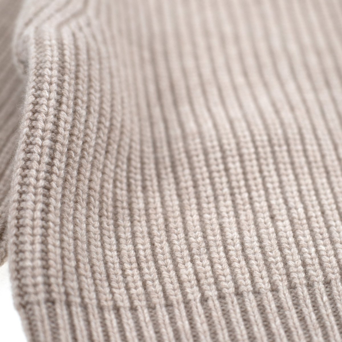 Knitted Wool Baby Sweater - Merino Wool - Garlic - Tiny Tugz™