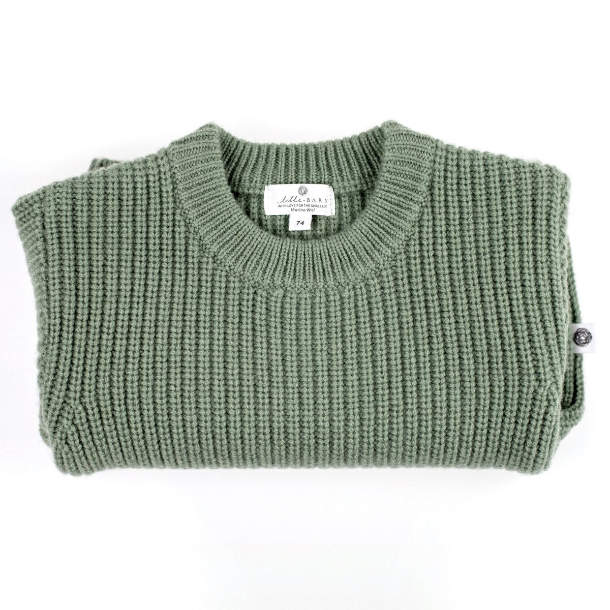 Knitted Wool Baby Sweater - Merino Wool - Harper - Tiny Tugz™