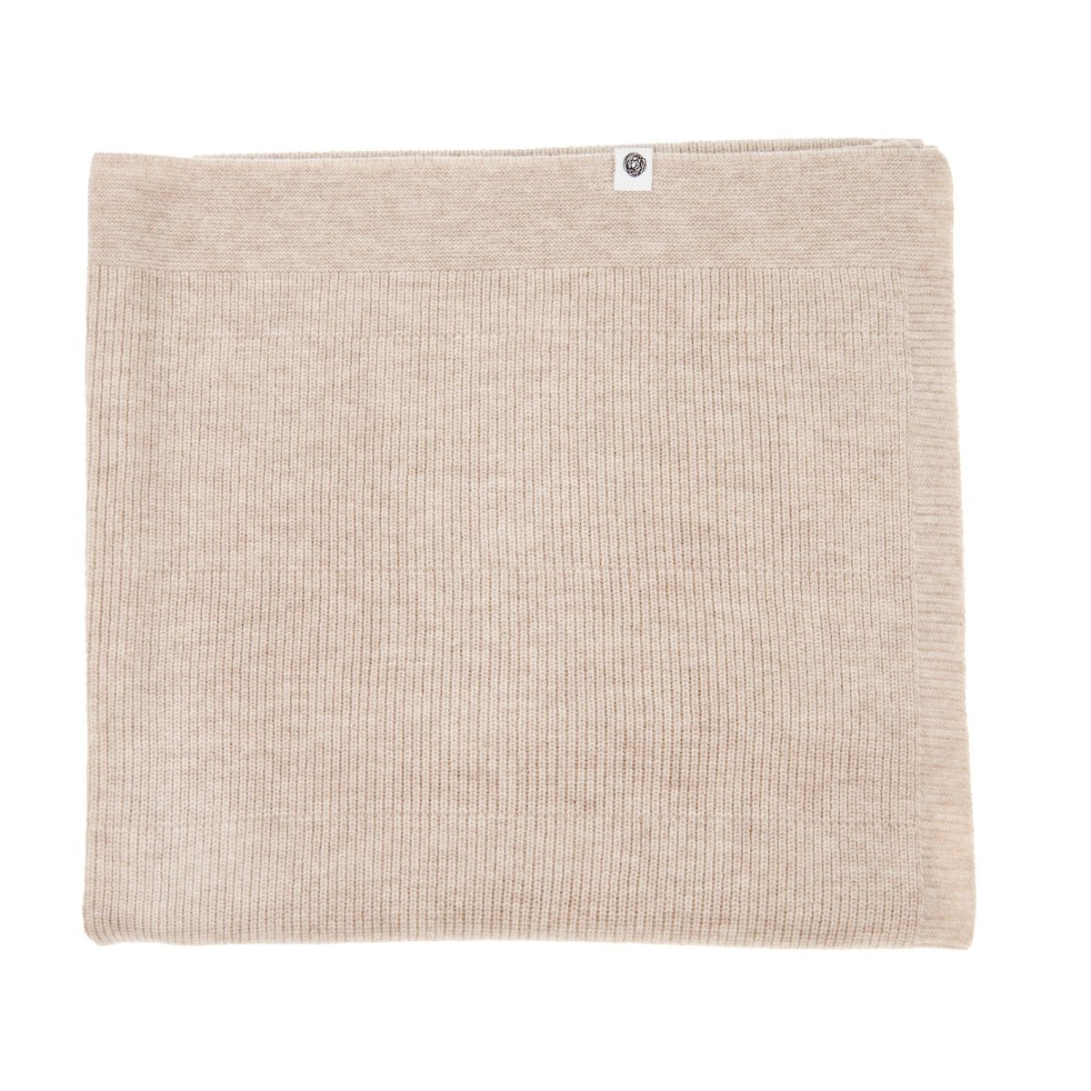 Knitted Wool Baby/Children's Blanket - Merino Wool - Garlic - Tiny Tugz™