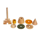 LALA Stick Figure Puzzle - Yellow