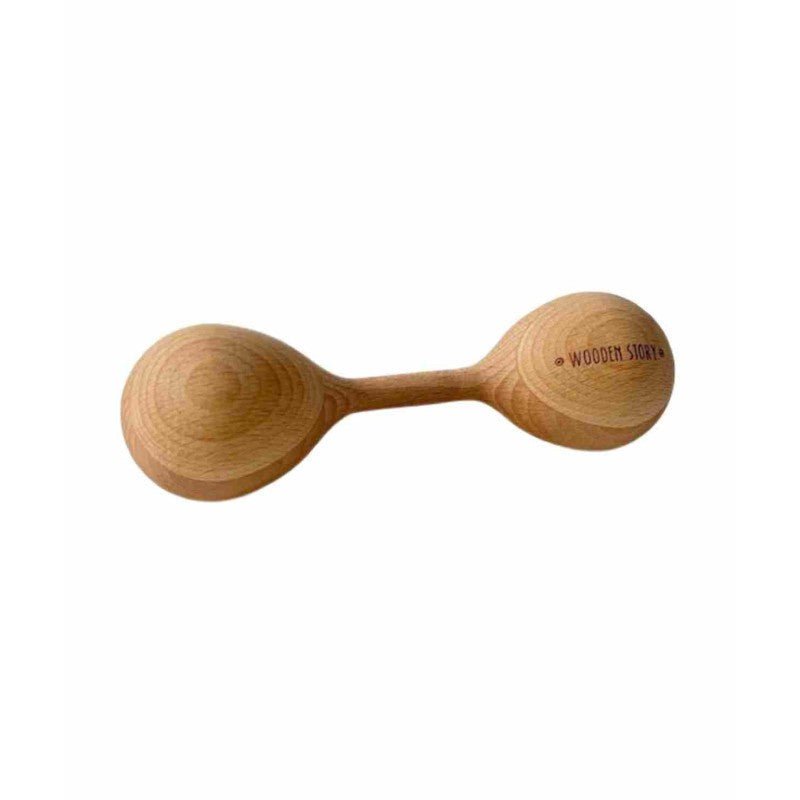 Lark Wooden Rattle for Babies - Tiny Tugz™