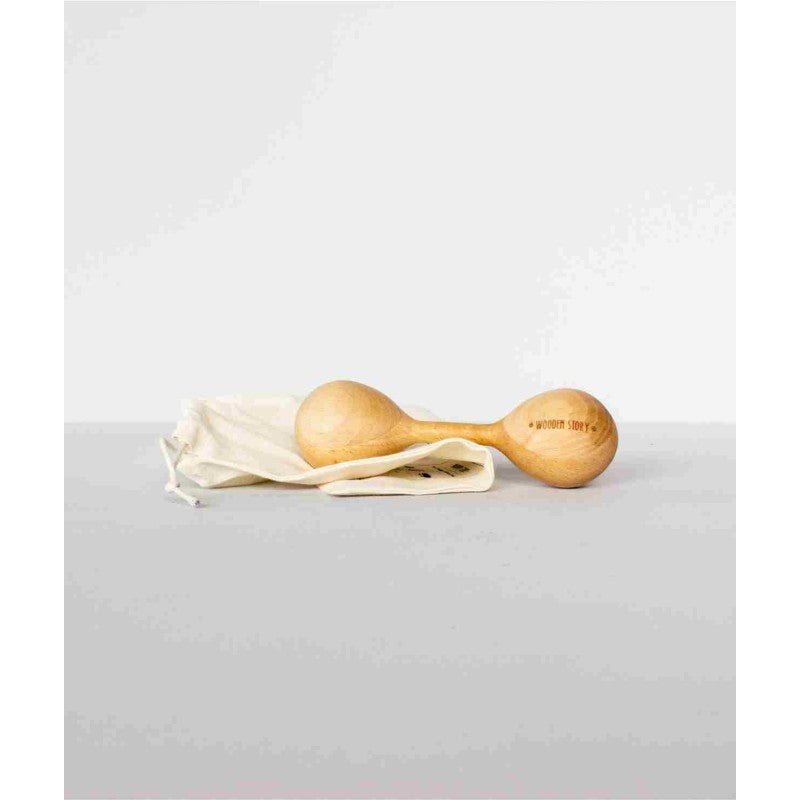 Lark Wooden Rattle for Babies - Tiny Tugz™
