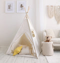 Light Beige Teepee Tent – OEKO-TEX® certified cotton teepee tent, handmade in Poland