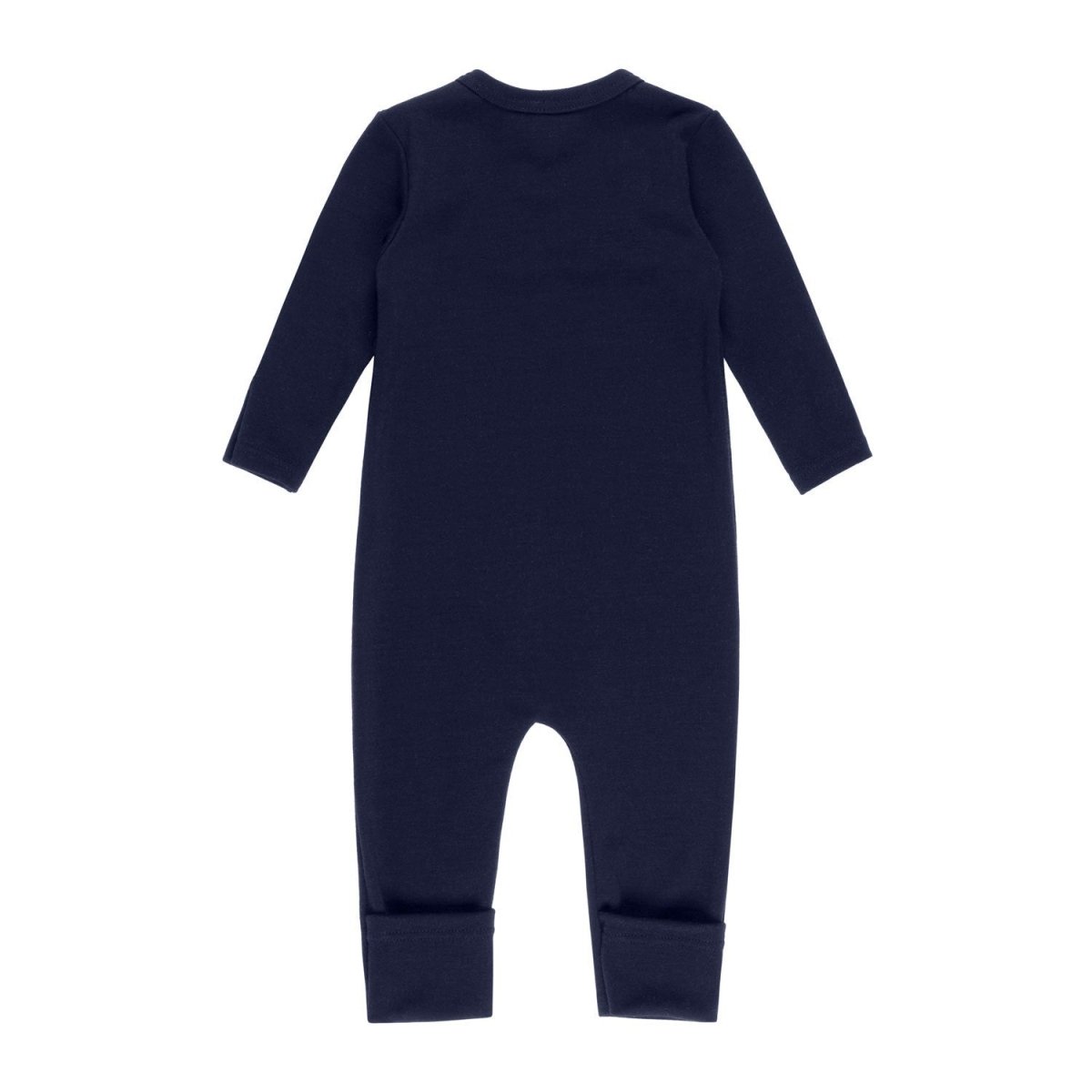Lightweight Merino Wool Baby Overall – Blue - Tiny Tugz™