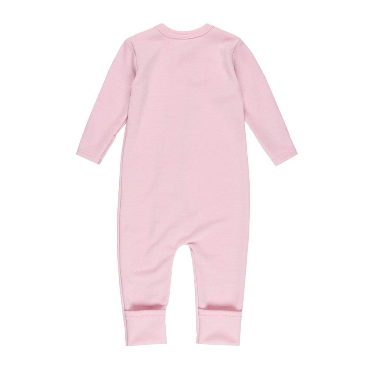 Lightweight Merino Wool Baby Overall – Pink - Tiny Tugz™
