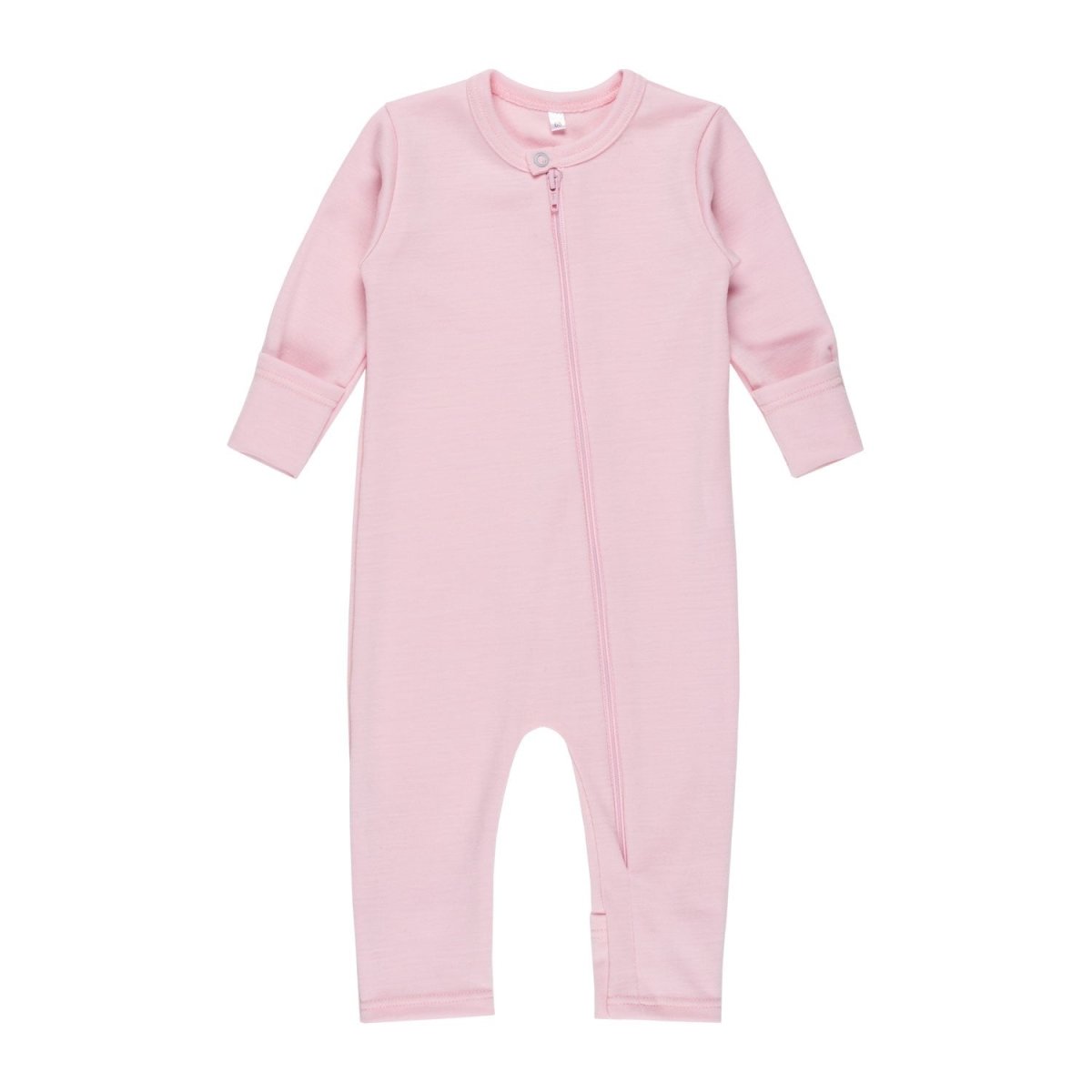 Lightweight Merino Wool Baby Overall – Pink - Tiny Tugz™