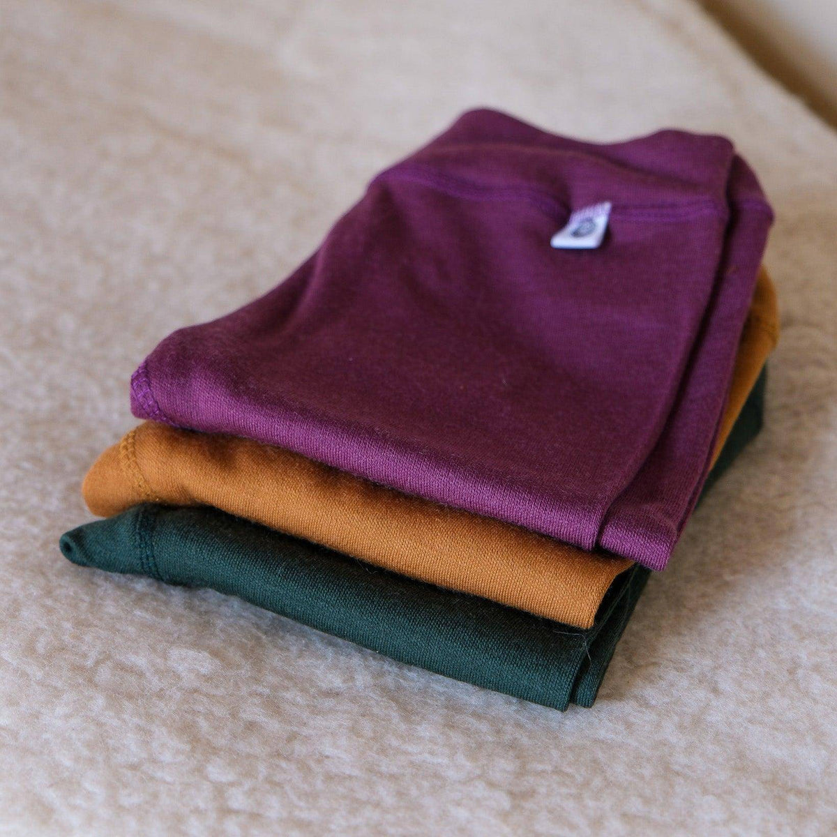 Wool Baby Pants - Merino Wool - Crushed Violets