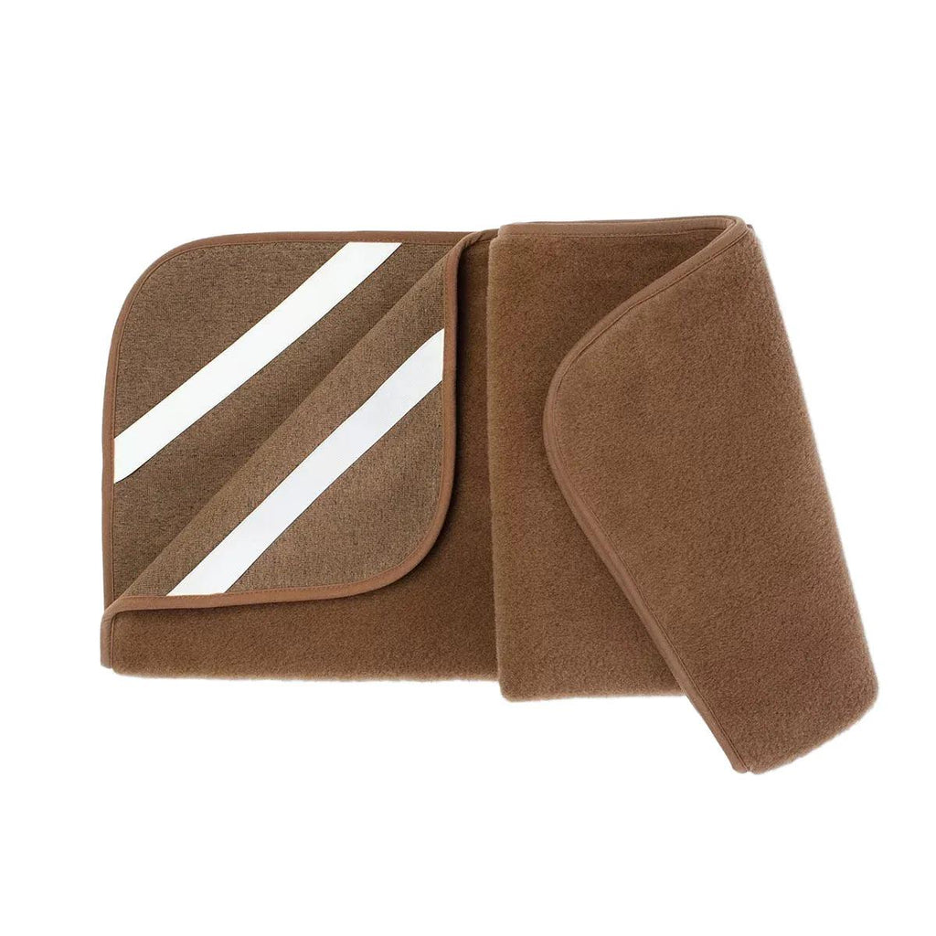 Wool Cot Underlay - Camel Wool / Merino Wool - 60x120cm - Brown