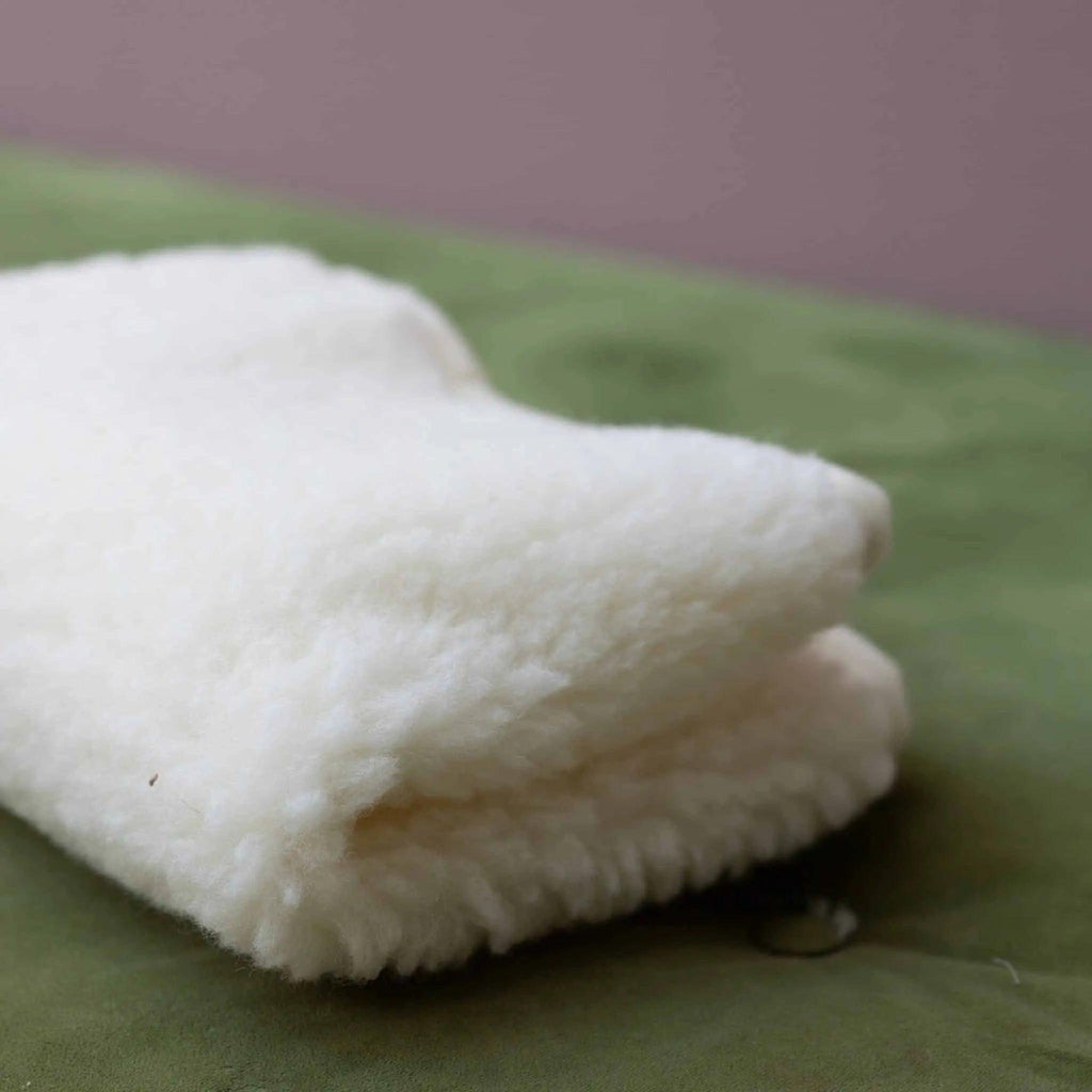 Wool Underlay / Co-Sleeper Liner Natural - Merino Wool - 50x90cm