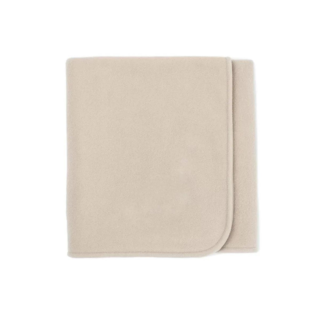 Wool Cradle Blanket, Fleece - 75cmx100cm - Merino Wool - Beige