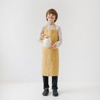 Linen Daily Apron for Kids - Honey