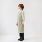 Linen Daily Apron for Kids - Sage