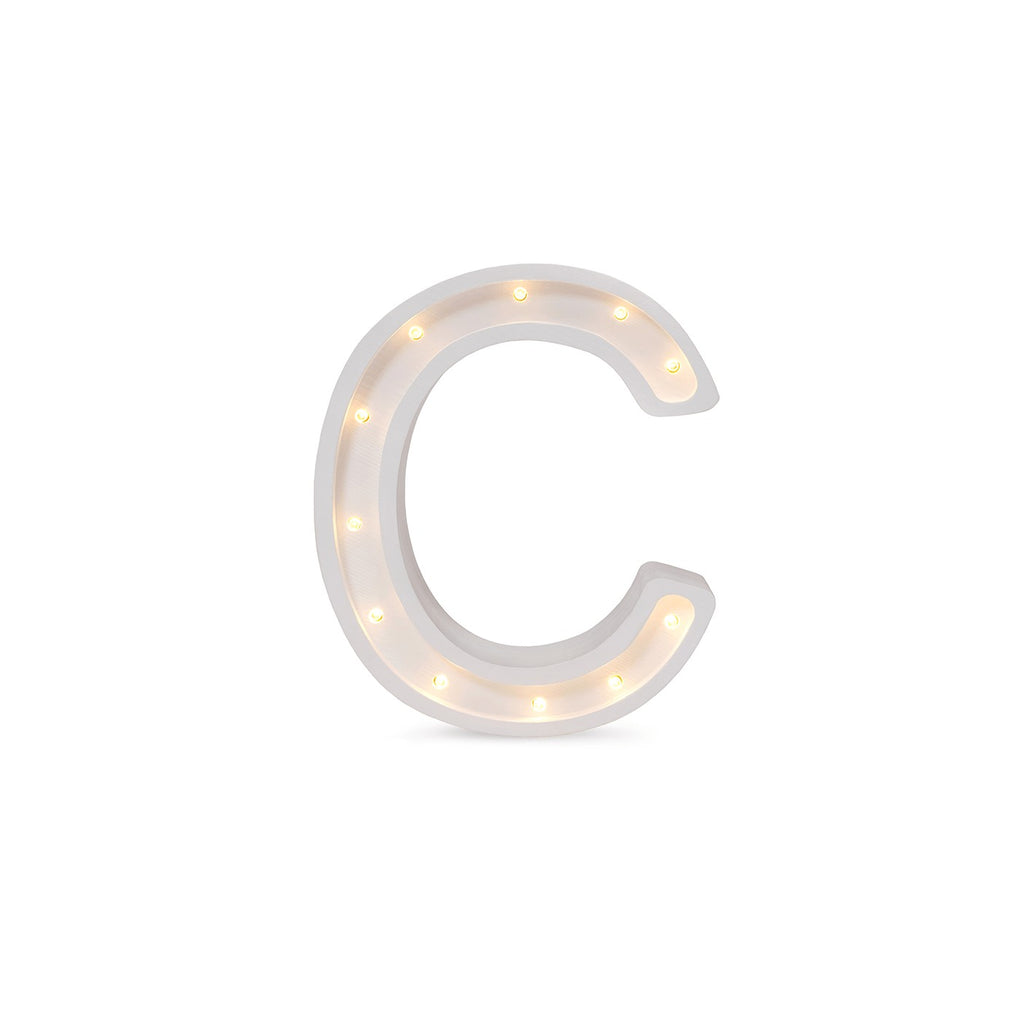 Little Lights Letter Lamp - C