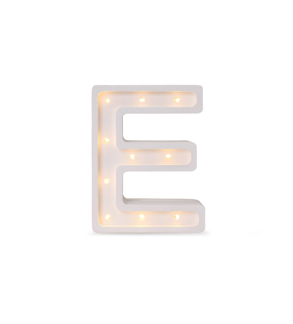 Little Lights Letter Lamp - E
