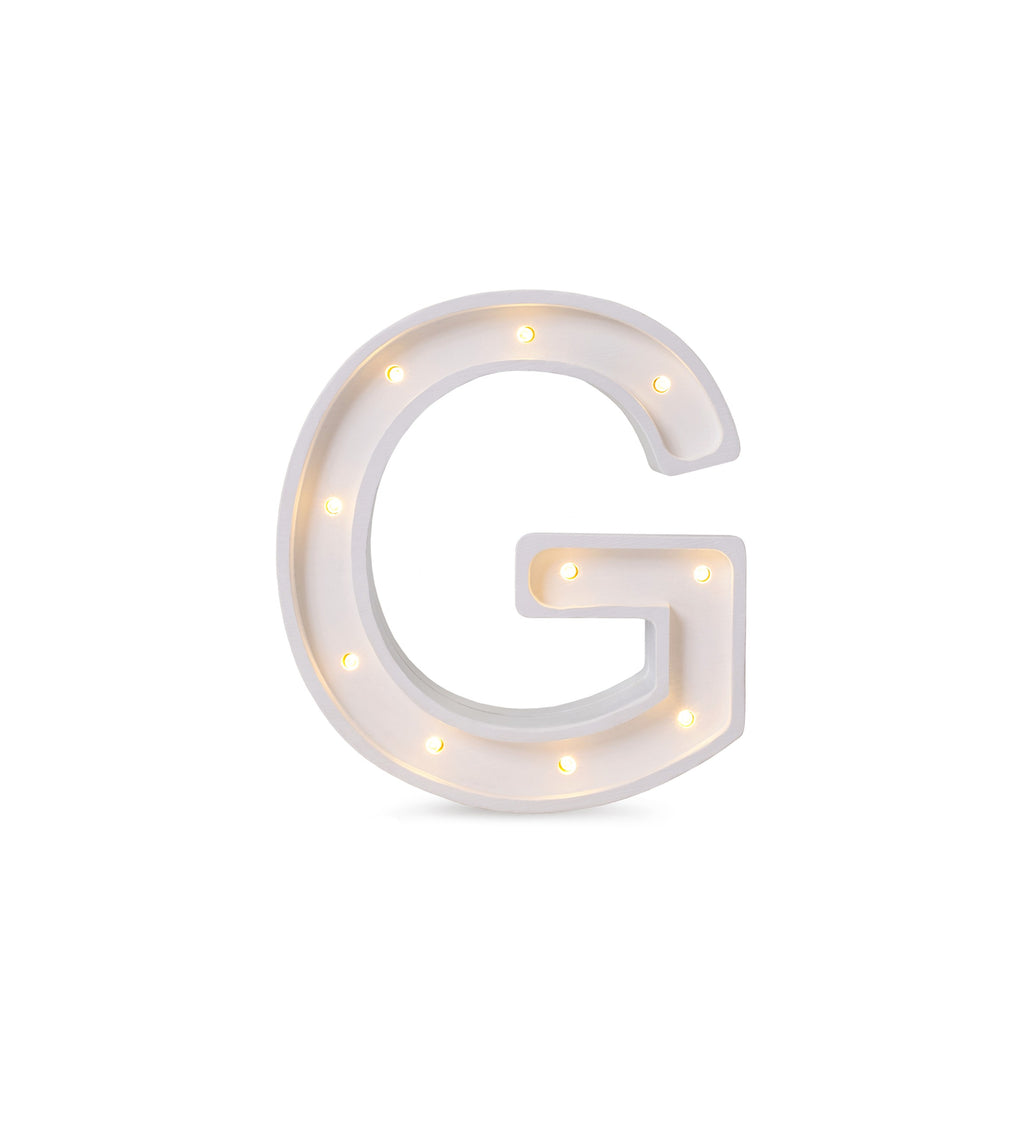 Little Lights Letter Lamp - G
