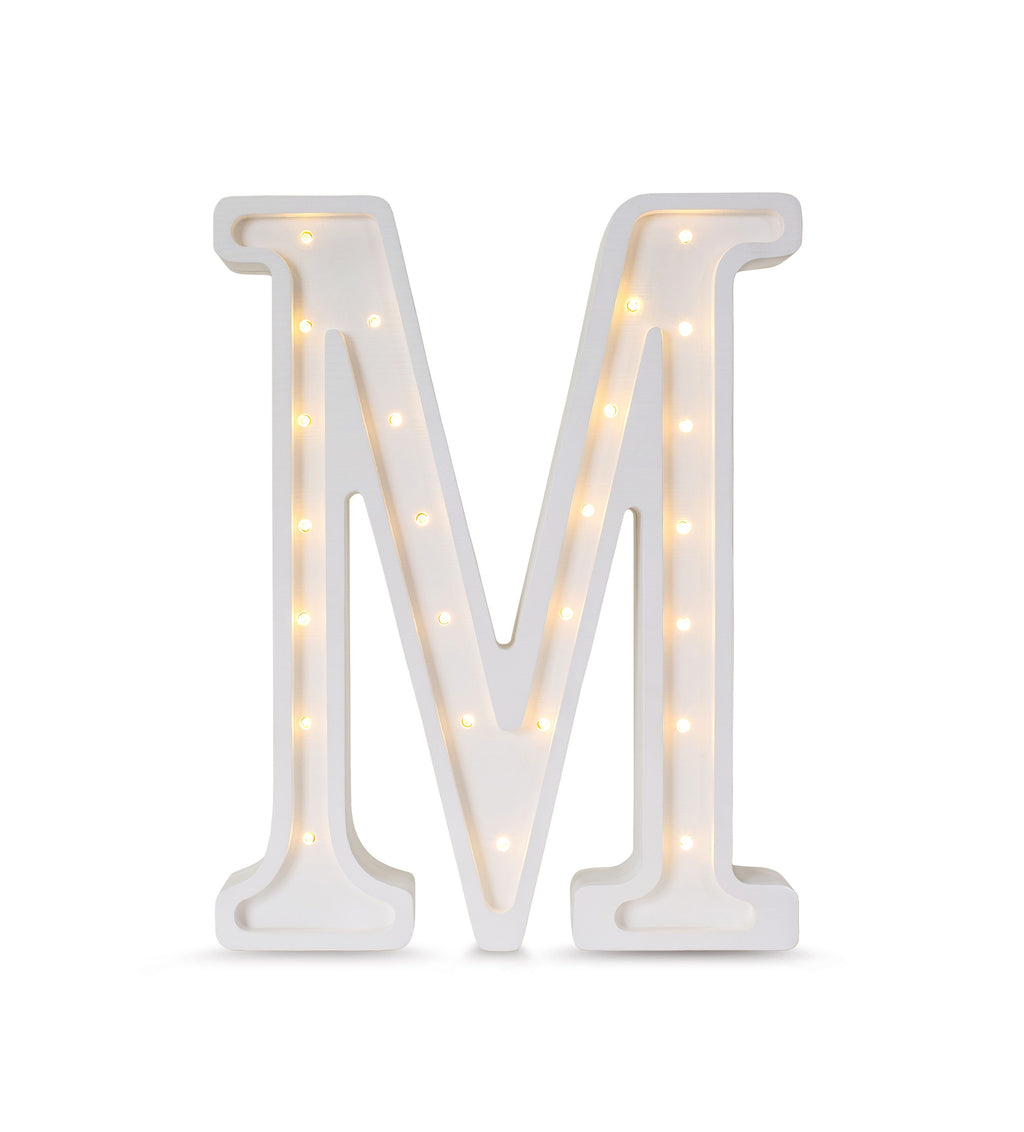 Little Lights Letter Lamp - M 