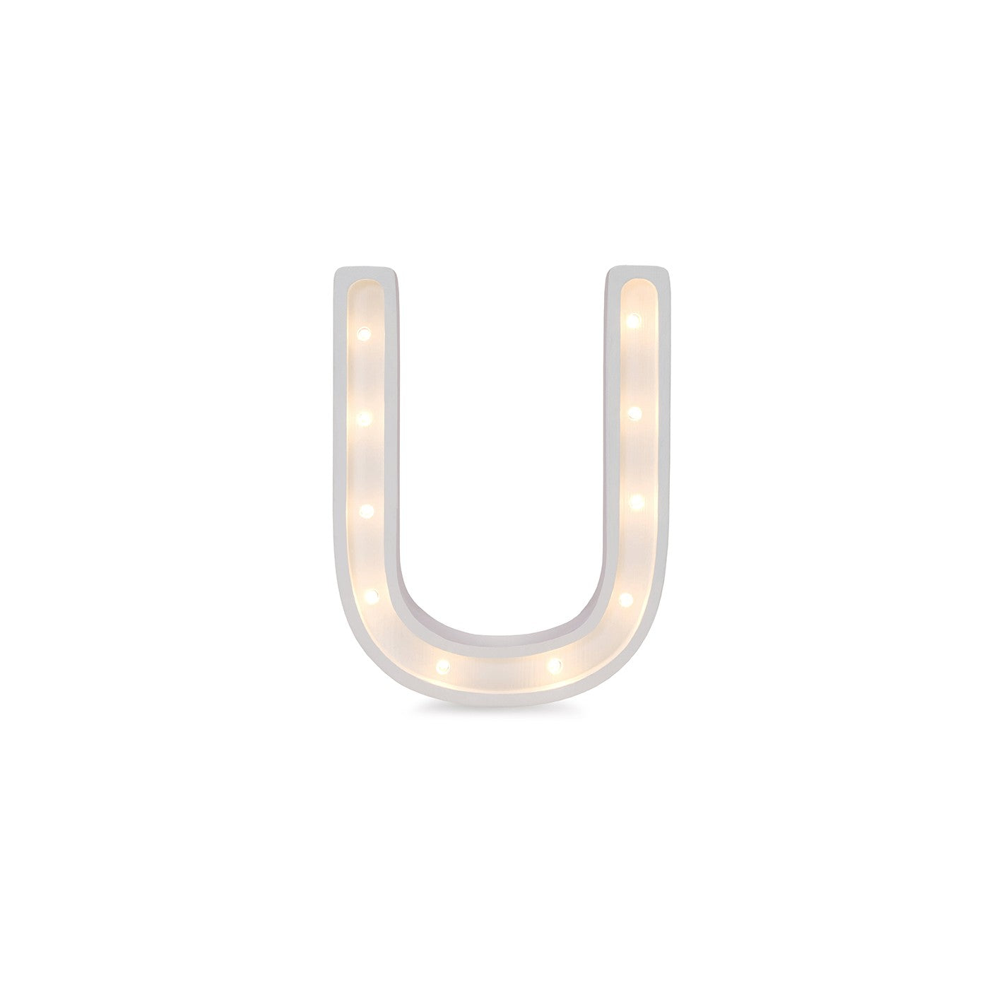 Little Lights Letter Lamp - U