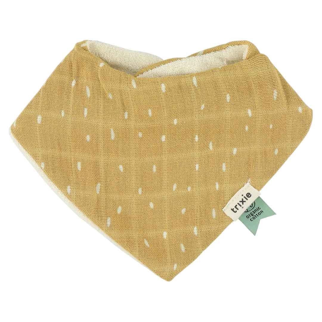 Lively Lion Bandana Bibs 3-Pack – 100% Organic Cotton, Adjustable Snap Closure (0m+) - Tiny Tugz™