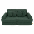 MeowBaby Medium Modular Sofa for Kids - Slimcord Forrest