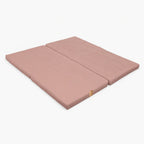 Soft Square Play Mat for Babies & Children — Cotton & Corduroy (Powder Pink)