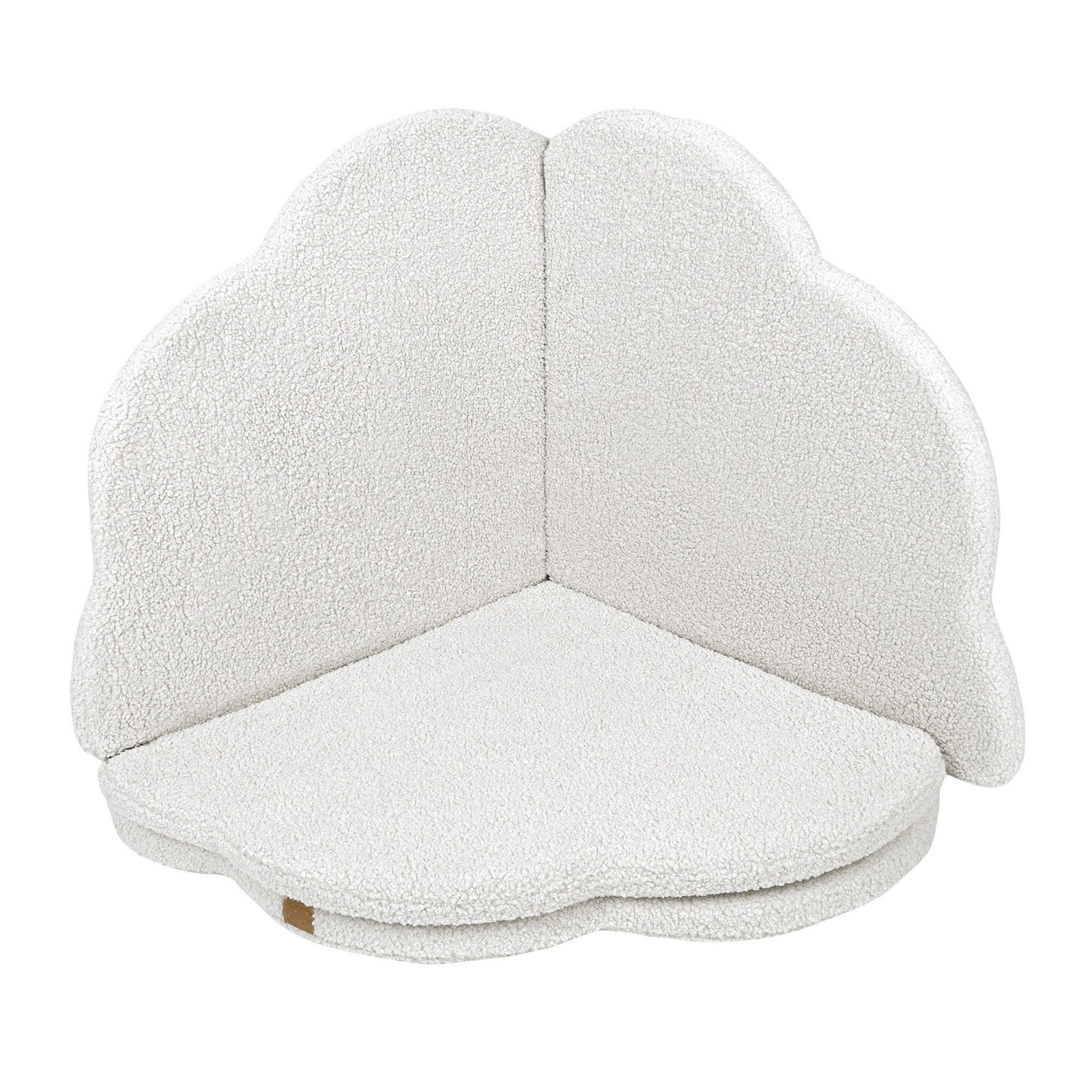 Soft Cloud Play Mat for Babies & Children — Teddy Fleece (White)